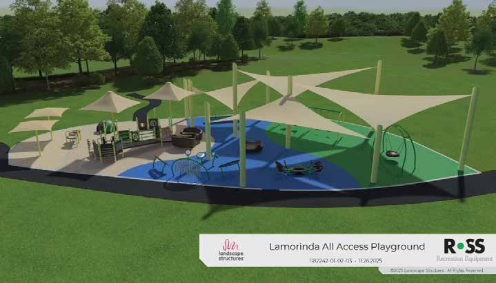 Proposed shade structures over the Lamorinda All Access Playground